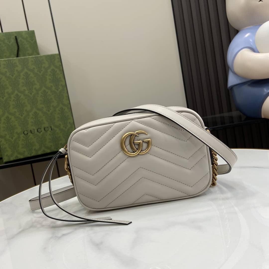 Replica Gucci Gg Marmont Matelasse Mini Crossbody Bag 448065