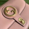 Replica Gucci Blondie Small Top Handle Leather Bag 735101