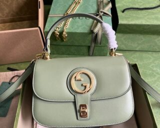 Replica Gucci Blondie Small Top Handle Leather Bag 735101