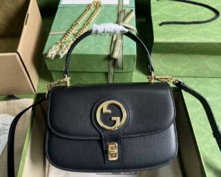 Replica Gucci Blondie Small Top Handle Leather Bag 735101