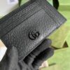 Replica Gucci GG Marmont Card Case In Black Leather 722734