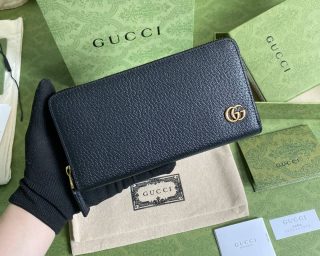 Replica Gucci GG Marmont Round Long Wallet 428736