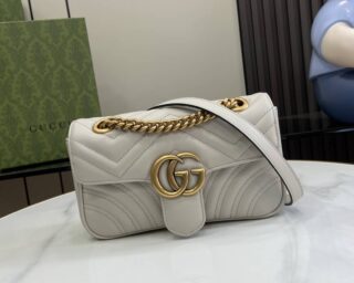 Replica Gucci Marmont MatelassÉ Mini Chain Shoulder Bag 446744