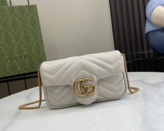 Replica Gucci GG Marmont MatelassÉ Leather Super Mini Bag 476433