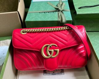 Replica Gucci GG Marmont Quilted Small Shoulder Crossbody Bag 443497