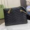 Replica Gucci GG Marmont Leather Medium Tote Bag 779724