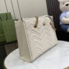 Replica Gucci GG Marmont Leather Medium Tote Bag 779724