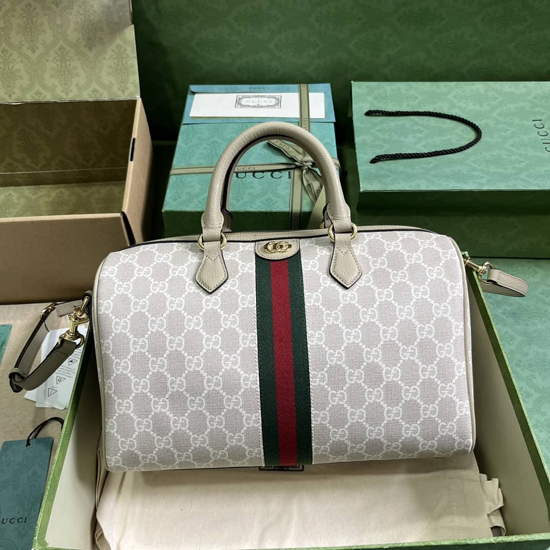 Replica Gucci Ophidia GG Medium Top Handle Bag 772065