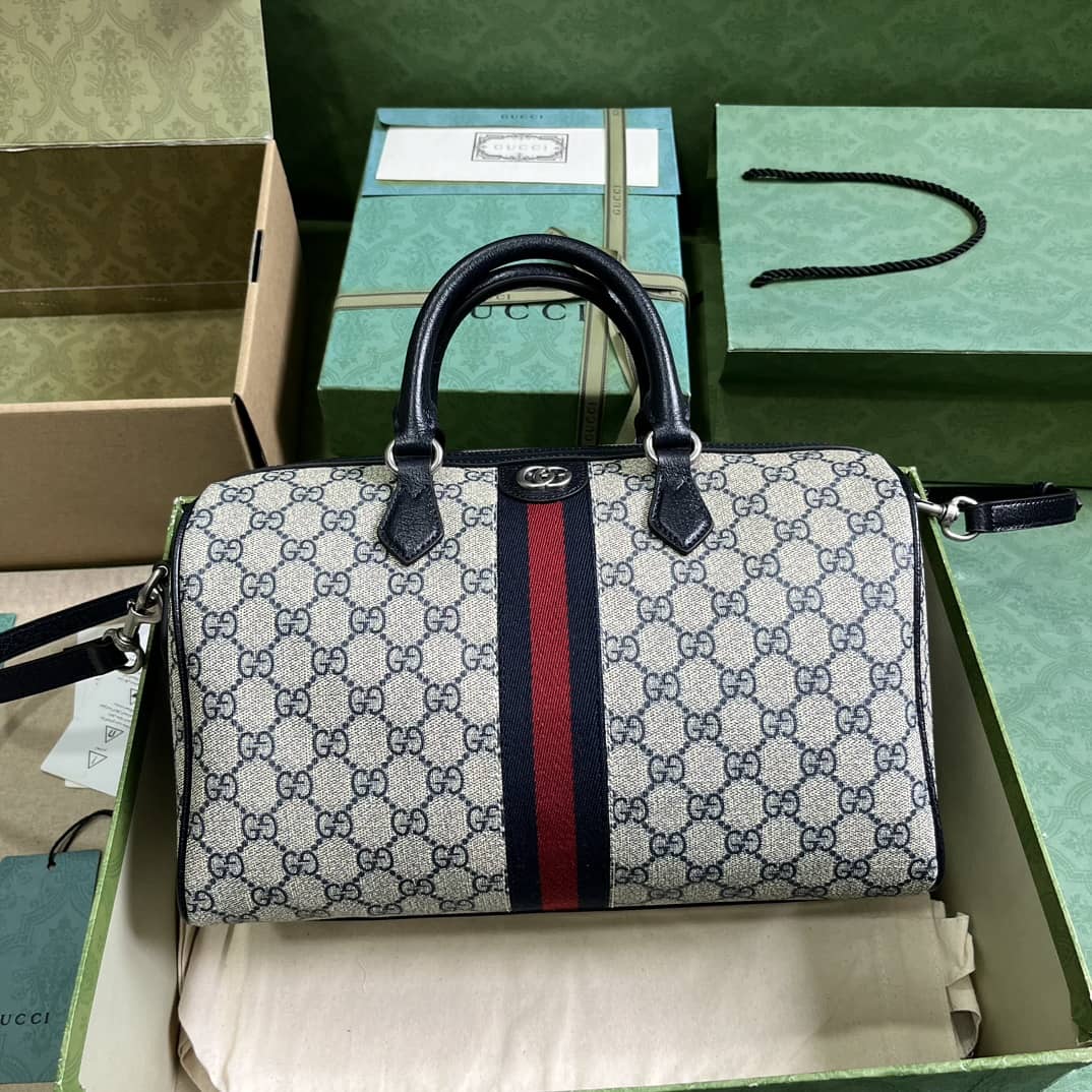 Replica Gucci Ophidia GG Medium Top Handle Bag 772065