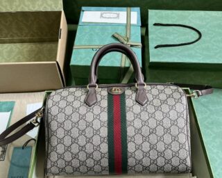 Replica Gucci Ophidia GG Medium Top Handle Bag 772065