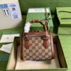 Replica Gucci GG Diana Lizard Mini Bag 675800