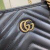 Replica Gucci GG Marmont Leather Small Tote Bag 779727