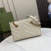 Replica Gucci GG Marmont Leather Small Tote Bag 779727