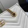 Replica Gucci GG Marmont Leather Small Tote Bag 779727