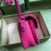 Replica Gucci GG Marmont Leather Shoulder Bag 734814