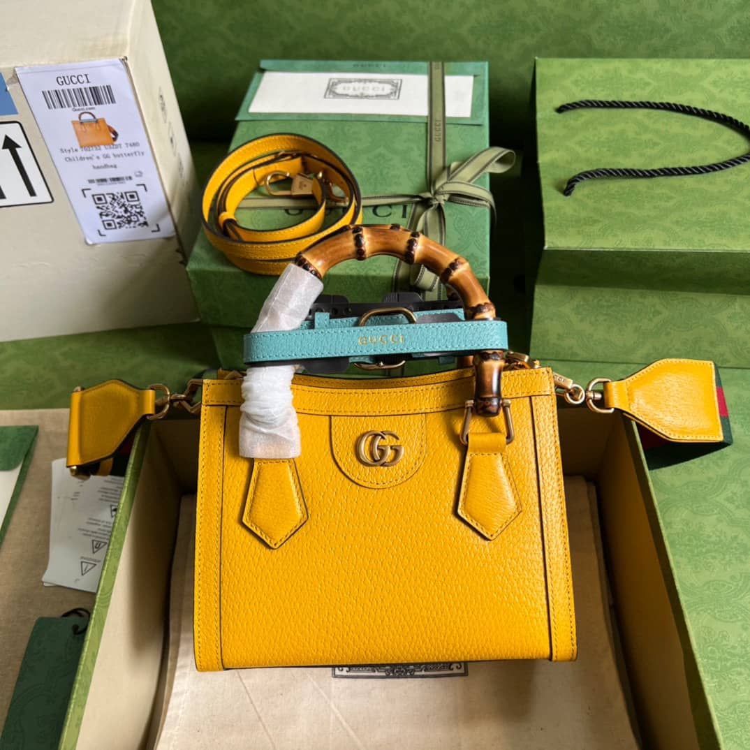 Replica Gucci Bamboo Diana Mini Tote Bag 702732