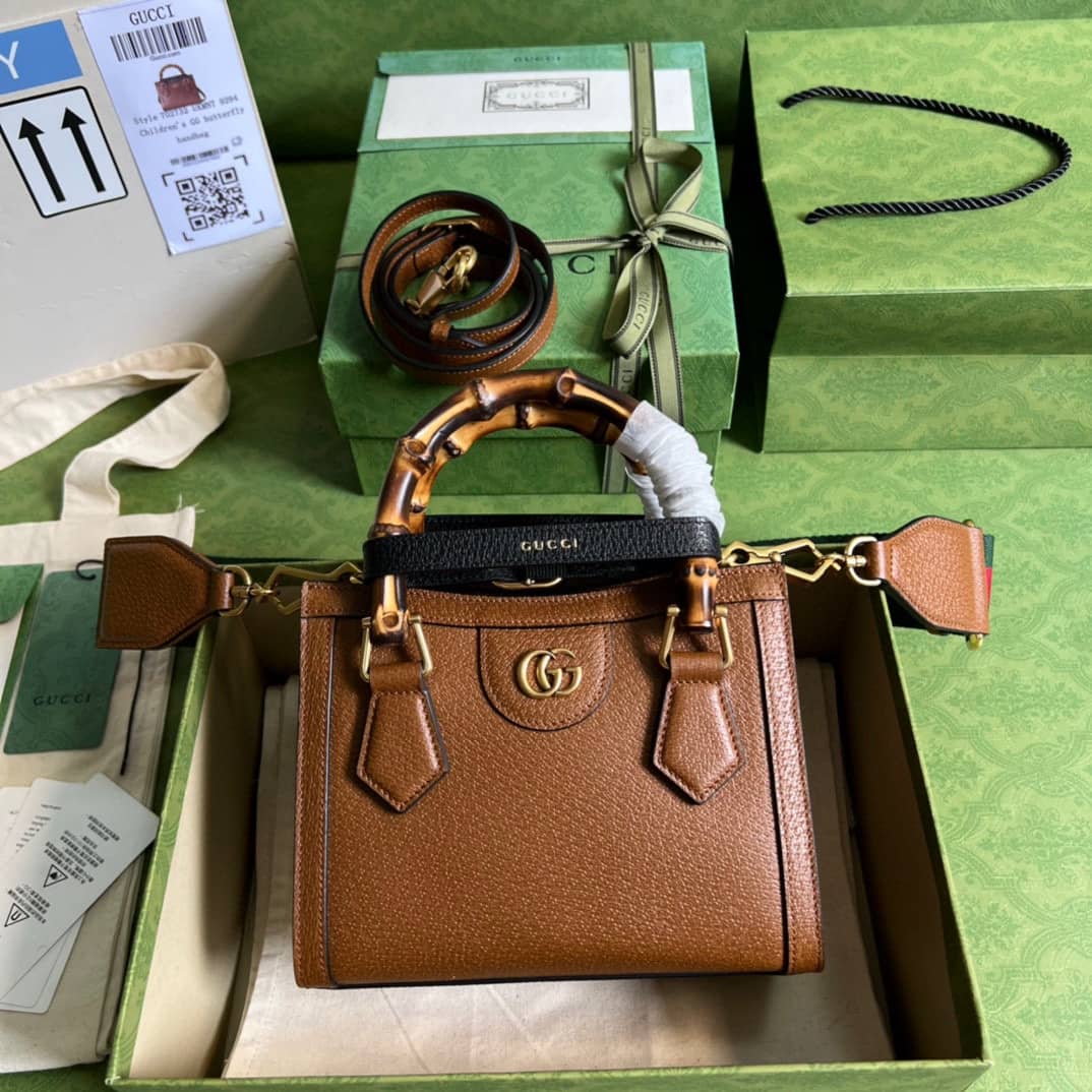 Replica Gucci Bamboo Diana Mini Tote Bag 702732