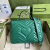 Replica Gucci Gg Marmont Leather Small Top Handle Bag 498110