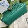 Replica Gucci Gg Marmont Leather Small Top Handle Bag 498110