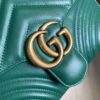 Replica Gucci Gg Marmont Leather Small Top Handle Bag 498110