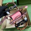 Replica Gucci Bamboo Handle Double G Diana Mini Tote Bag 739079