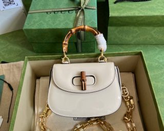 Replica Gucci Bamboo 1947 Mini Top Handle Bag 686864