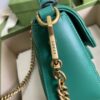 Replica Gucci Chevron Leather GG Marmont Mini Top Handle Bag 547260