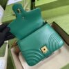 Replica Gucci Chevron Leather GG Marmont Mini Top Handle Bag 547260