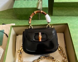 Replica Gucci Bamboo 1947 Mini Top Handle Bag 686864