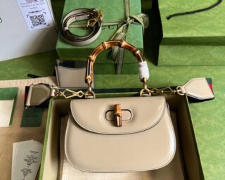 Replica Gucci Bamboo 1947 Small Top Handle Bag 675797