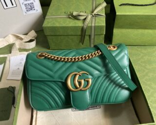 Replica Gucci GG Marmont Quilted Small Shoulder Crossbody Bag 443497