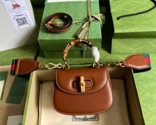 Replica Gucci Bamboo 1947 Mini Top Handle Bag 686864