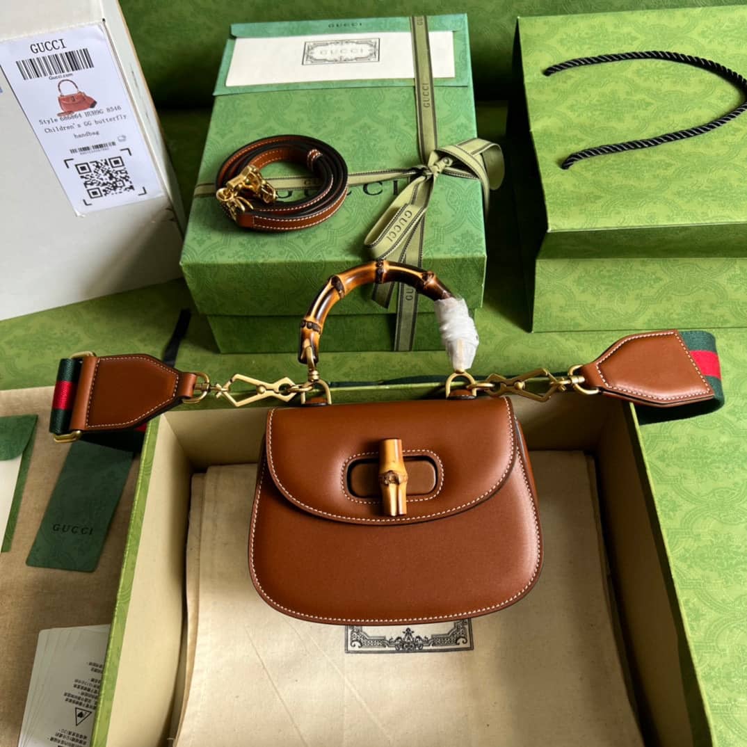 Replica Gucci Bamboo 1947 Mini Top Handle Bag 686864