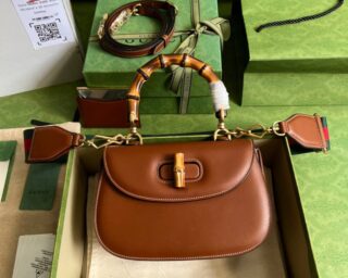 Replica Gucci Bamboo 1947 Small Top Handle Bag 675797