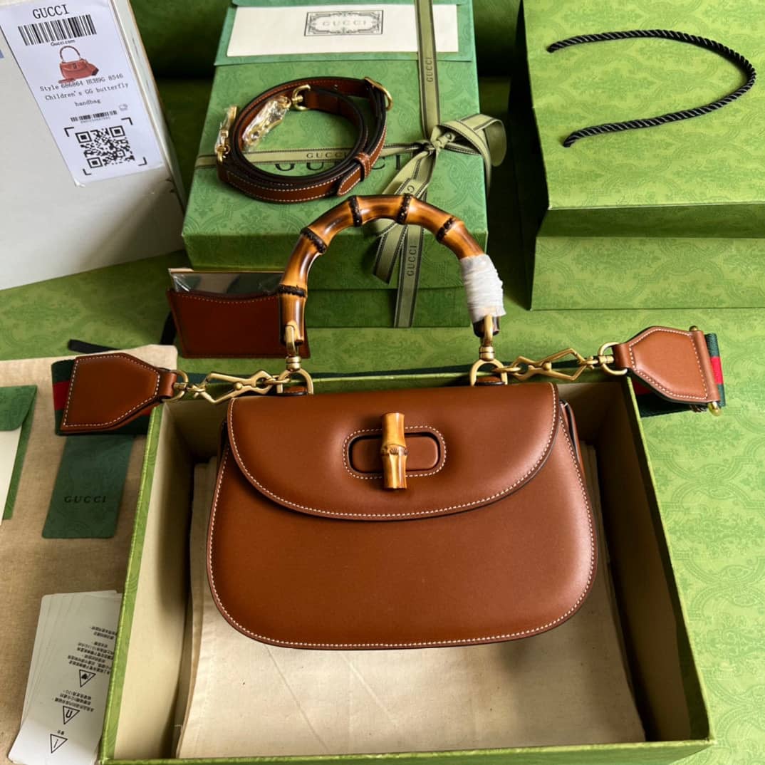 Replica Gucci Bamboo 1947 Small Top Handle Bag 675797