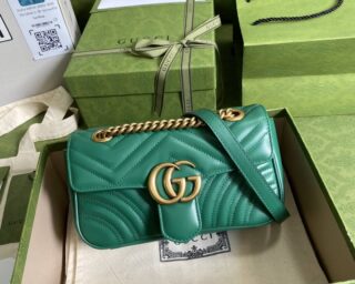 Replica Gucci Marmont MatelassÉ Mini Chain Shoulder Bag 446744