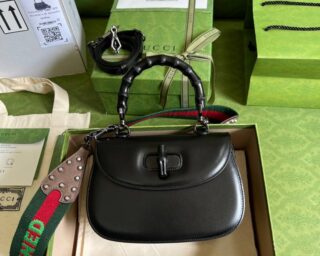 Replica Gucci Bamboo 1947 Small Top Handle Bag 675797