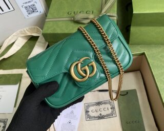 Replica Gucci GG Marmont MatelassÉ Leather Super Mini Bag 476433