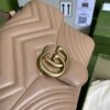 Replica Gucci Gg Marmont Leather Small Top Handle Bag 498110