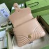 Replica Gucci Gg Marmont Leather Small Top Handle Bag 498110