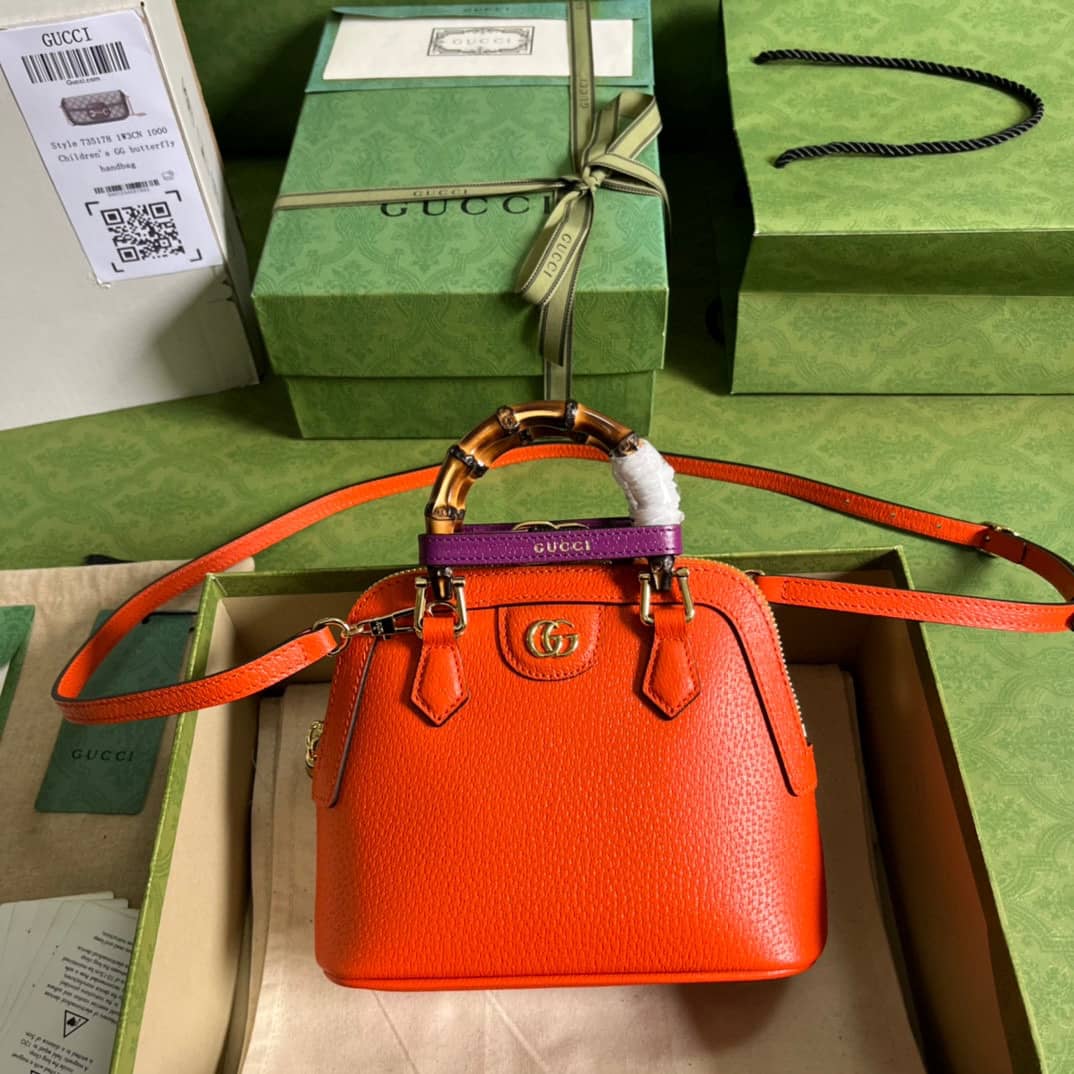 Replica Gucci Diana Mini Top Handle Tote Bag 715775