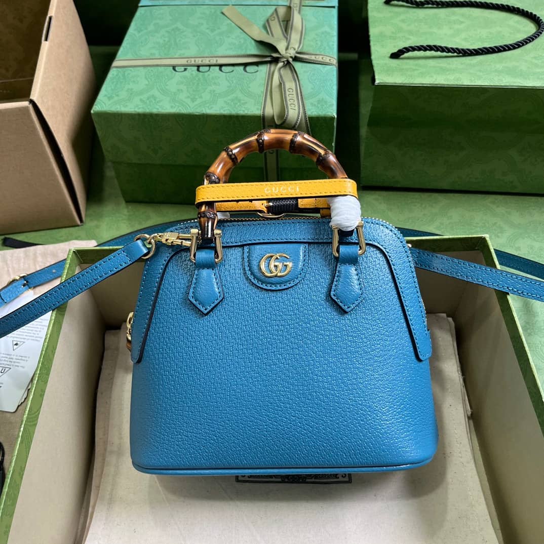 Replica Gucci Diana Mini Top Handle Tote Bag 715775