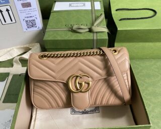 Replica Gucci GG Marmont Quilted Small Shoulder Crossbody Bag 443497