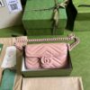 Replica Gucci Gg Marmont Belt Chain Shoulder Bag 699757