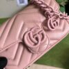 Replica Gucci Gg Marmont Belt Chain Shoulder Bag 699757