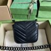 Replica Gucci Gg Marmont Leather Belt Chain Shoulder Bag 739599