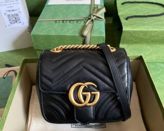 Replica Gucci GG Marmont Mini Shoulder Bag 739682