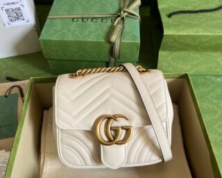 Replica Gucci GG Marmont Mini Shoulder Bag 739682