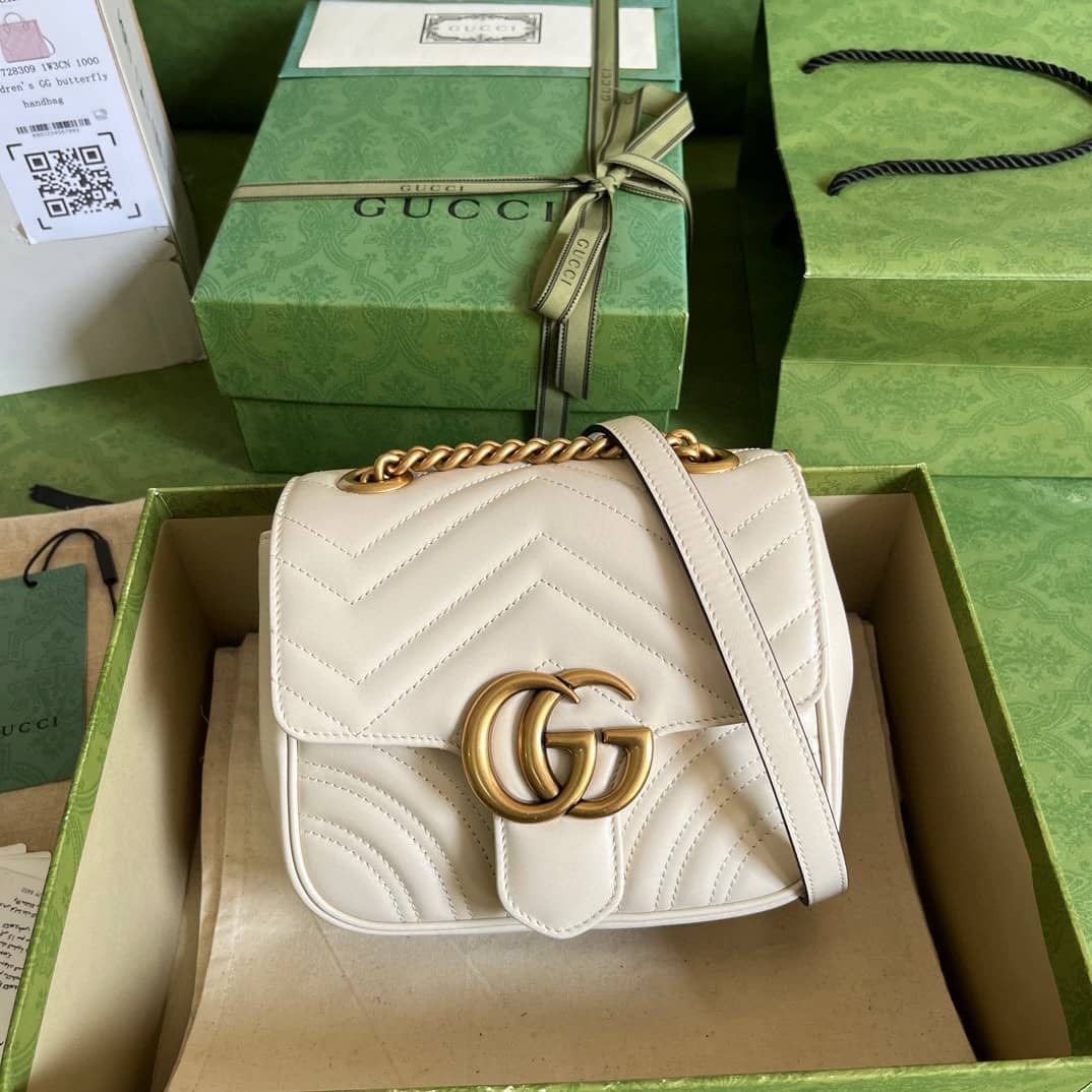 Replica Gucci GG Marmont Mini Shoulder Bag 739682