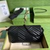 Replica Gucci GG Marmont Leather Shoulder Bag 734814